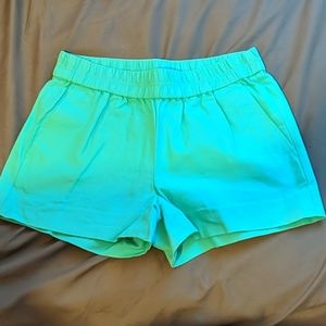 J. Crew teal shorts